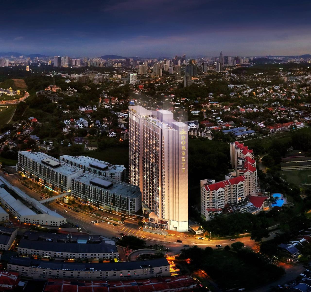 Dorsett Hartamas Kuala Lumpur Otel Dış mekan fotoğraf The 38-storey residential tower