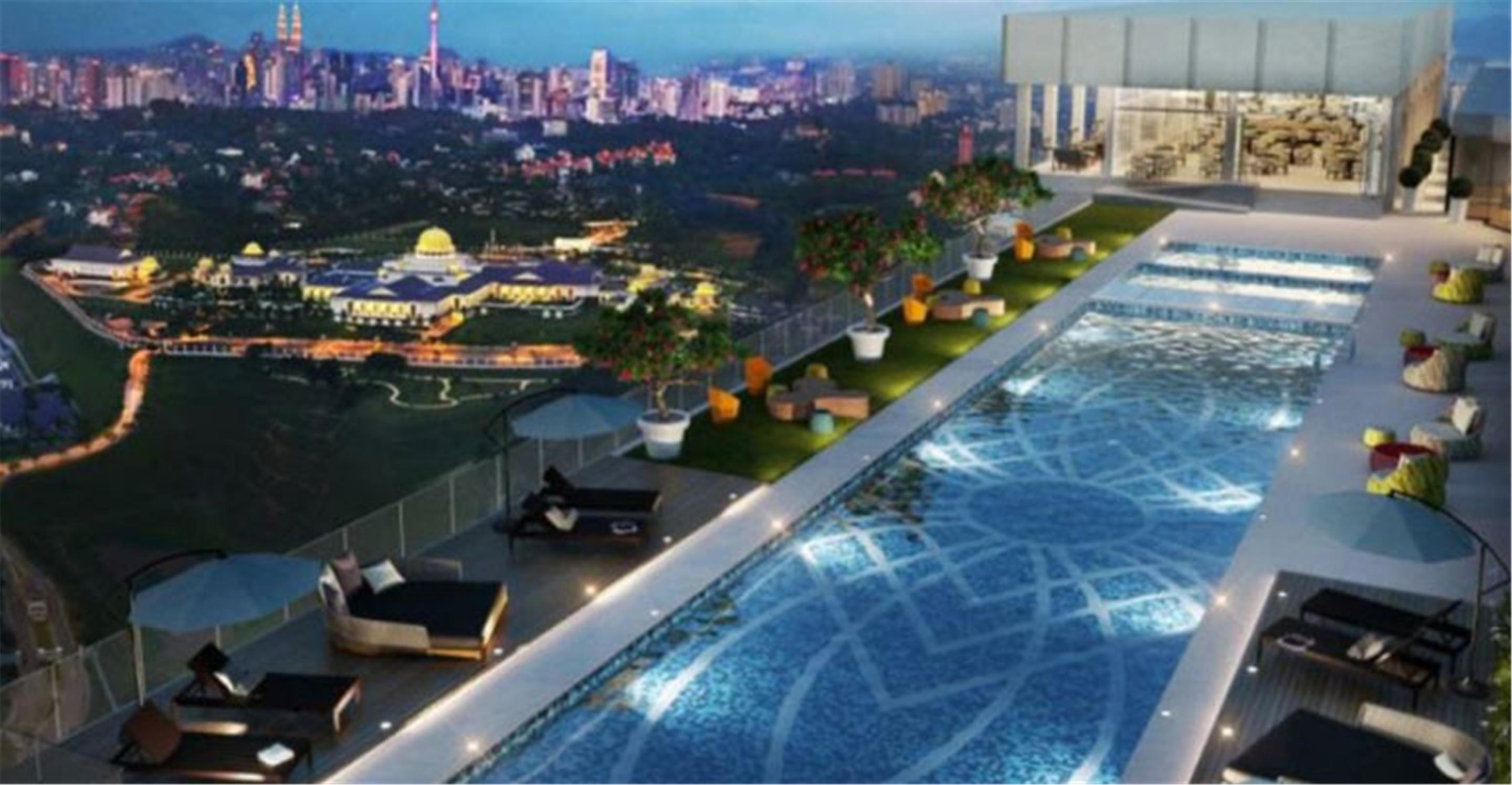 Dorsett Hartamas Kuala Lumpur Otel Dış mekan fotoğraf Sky Pool